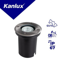 Oprawa najazdowa MORO N IG-20 max 20W GU10 IK08 IP67 nacisk 20kN okrągła ∅11 stal nierdzewna 18194