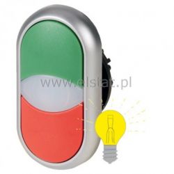 Przycisk podwójny ( czerw.-ziel. ) podłużny