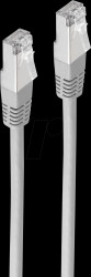 BS75211-0.25 Patch cable, Cat.5e, SF/UTP, gray, 0,25m