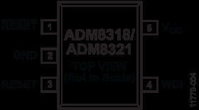 Supervisory Circuit with Watchdog, Active-Low and Active-High Push-Pull Reset Outputs