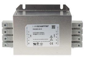 Filtr EMI 36A 3-fazowy 1500kΩ 520/300 V AC 60Hz Schaffner Montaż w obudowie