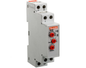 Przekaźnik czasowy wielofunkcyjny 1P, zakres nastaw 0,1s-10dni, 8A 12-240V AC/DC TMM1