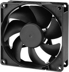 DC axial fan, 12 V, 92 x 92 x 25 mm, 76.45 m³/h, 32 dB, slide bearing, SUNON EE92251S2-1000U-999