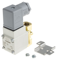 Pneumatyczne zawory elektromagnetyczne SMC 2/2 G 1/4 24V dc 2 portowy 1/4in