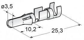 KONEKTOR 11.07980 MESKI 3.5MM BMW-VW