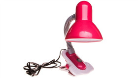 Lampka Biurkowa Max 10W Led E27 Ip20 Ii Klasa Suzi Hr-60-Pk Różowy 07153