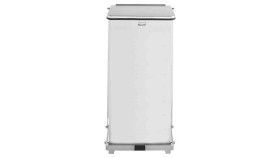 Pojemnik na odpady Defenders 49L, kolor: Szary, materiał: Stal galwanizowana, Rubbermaid Commercial Products Pedał