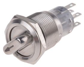 Przełącznik bistabilny, 2-pozycyjny, IP67, RS PRO