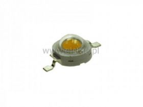 LED wysokiej mocy 3W biała c. Emiter 145lm 120st.