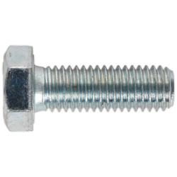 Sealey SS1235 HT Setscrew M12 x 35mm 8.8 Zinc DIN 933 Pack of 25