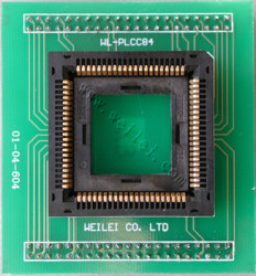 Adapter WL-PL84 PLCC 84 ZIF