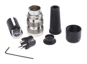 Złącze wielostykowe przemysłowe 4-pinowe M16 Montaż na kablu Wtyczka binder