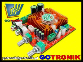 TDA7379 wzmacniacz mocy audio 2x13W + 38W subwoofer 12V-24V