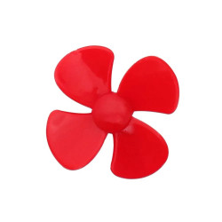 4-blade Propeller 40x2mm - for Mini Wind Turbine DIY Projects