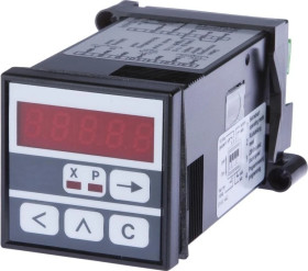 Licznik wielofunkcyjny, 48x108x48mm, wyświetlacz LED, 5 dekad, 10kHz, 1x preset, 85-265VAC CM034440