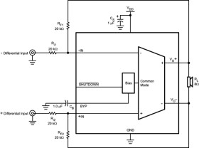 1.25-W, mono, analog input Class-AB audio amplifier