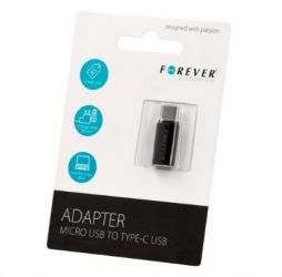 ADAPTER MICRO USB/TYP-C FOREVER