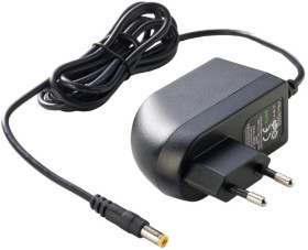 Plug Power Supply SYS1308N-2412-W2E 12V 2A 24W (Europe 2.1x5.5x11-S) rc 1.8m (6ft)
