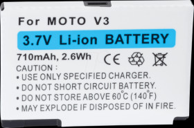 710 mAh, Li-Ion for MOTOROLA RAZR V3