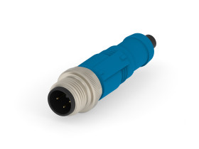 Zespół Kablowy ze złączem Złącze M12 długość 1.5m Rodzaj A Męskie Złącze B Złącze M12