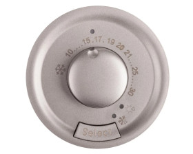 CELIANE Plakietka termostatu pokojowego tytan 068540