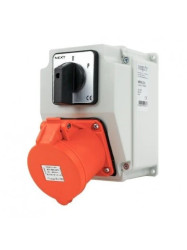 Zestaw siłowy NBOX-Z.4 gniazdo 32A 5P wyłącznik krzywkowy L-0-P 3778404