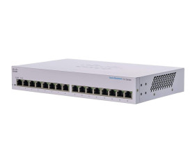 Cisco CBS110-16T | Switch | 16x RJ45 1000Mb/s, Desktop, Rack, Niezarządzalny
