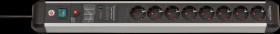1391010800 Power strip, 8-way, overvoltage protection, switch, 3 m
