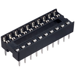 TruConnect 20 Pin DIL Socket 7.62mm No Central Support (Tube of 24)