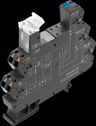 2680970000 TERMSERIES relay base for 2 changeover contacts