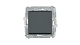 Icon Mechanizm Łącznika Schodowego (Jeden Klawisz Bez Piktogramu) Grafitowy...