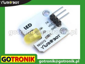 Moduł z diodą LED żółtą
