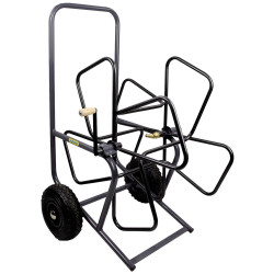 Hozelock 100-100-788 Profi Hose Cart 200m Metal Tube Copper Connectors