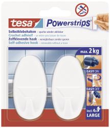 Hak samoprzylepny tesa POWERSTRIPS® 58013-00049-20 2 szt.