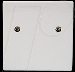 500180551 Cooker connection box, flush-fitted, white