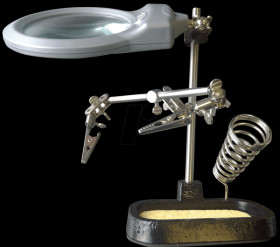 ZD-10MB PCB "helping hand" assistant, LED magnifying glass
