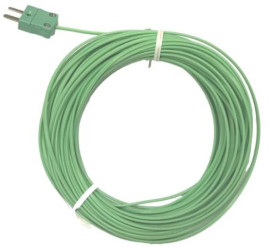 Termopara typ K do +250C 3m kabel 3m, Teflon PFA EN 60584-3:2008, IEC 584-3