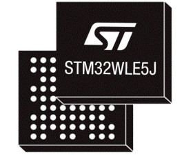Mikrokontroler bezprzewodowy STMicroelectronics STM32WL55JC UFQFPN 48-pinowy Powierzchnia 256kB 32 bit 48 MHz, 64 kB RAM