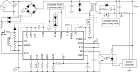 Automotive, high-density, zero-voltage switching (ZVS) flyback controller with integrated SR control