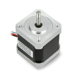 Silnik krokowy JK42HS48-0406 200 kroków/obr 12V/0,4A/0,31Nm