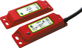 Przełącznik bezpieczeństwa, LPF-RFID-U, 24 V DC, IP67, 88 x 25 x 14 mm (popychacz), 88 x 25 x 14 mm (przełącznik), 4,
