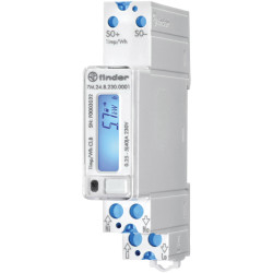 Finder 7M38 Electricity Meter 80A 2-way Rail-mount Digital 1pc