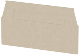 End plate for terminal block, 1074600000