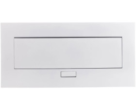 Przedłużacz biurkowy 211x108mm 3x gniazdo SCHUKO bez kabla biały AE-PB03GS-10