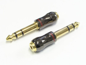 Przejście JACK wtyk 6.3mm - gniazdo 3.5mm stereo Prolink