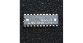 M5L5101LP-1 1K (256 x 4) SRAM - Mitsubishi