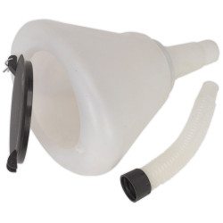 Sealey F99200 Funnel with Closing Lid &#xD8;200mm