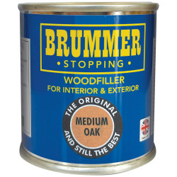 Brummer BM30405 Wood Filler Medium Oak 250g