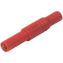 SKS Hirschmann 934 097-101 4mm Safety LAS S G Lamella Plug 1000V 24A Red