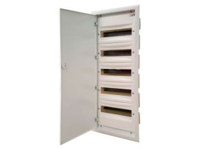 Rozdzielnica podtynkowa 60 modułowa 5x12M drzwi metal IP40 ERP12-5 001101298 ETI